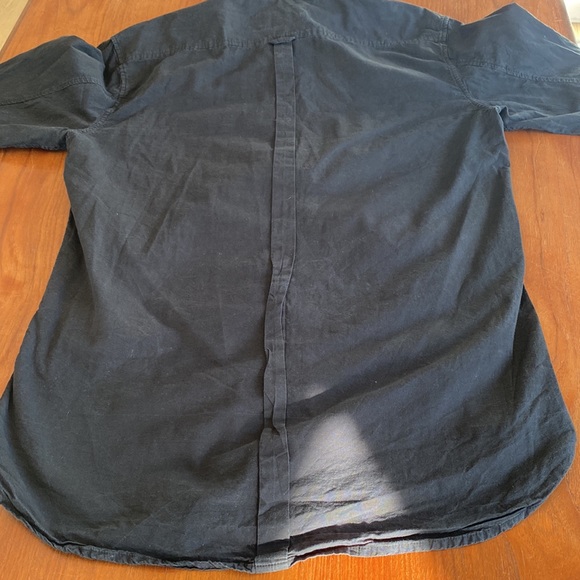 Men’s Zanerobe longline Dress shirt in black xl - Picture 7 of 7